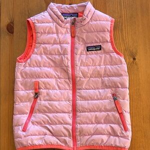 Patagonia Light Pink Quilted Vest